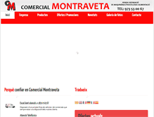 Tablet Screenshot of montraveta.cat